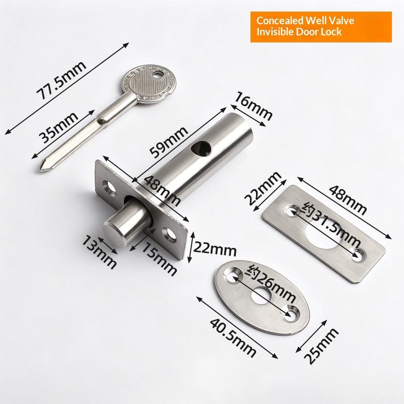 Home Security Ideas - Stainless Steel Anti Theft Hidden Door