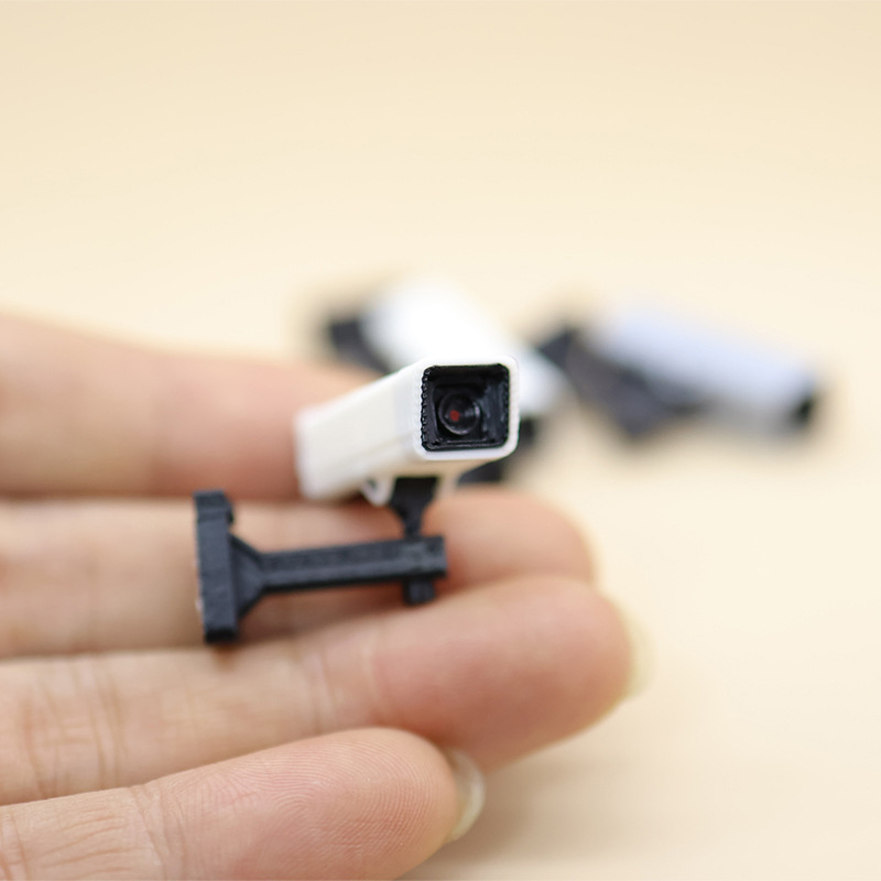 Home Security Cameras - 1/12 Scale Miniature Surveillance Camera for