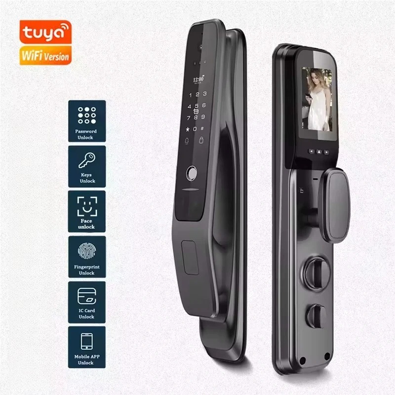 HX5 Smart Door Lock 3D Face Re - Home Security Cameras review and price