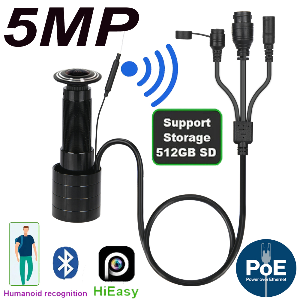 5MP Door Eye IP POE Camera Min - Home Security Adt review and price