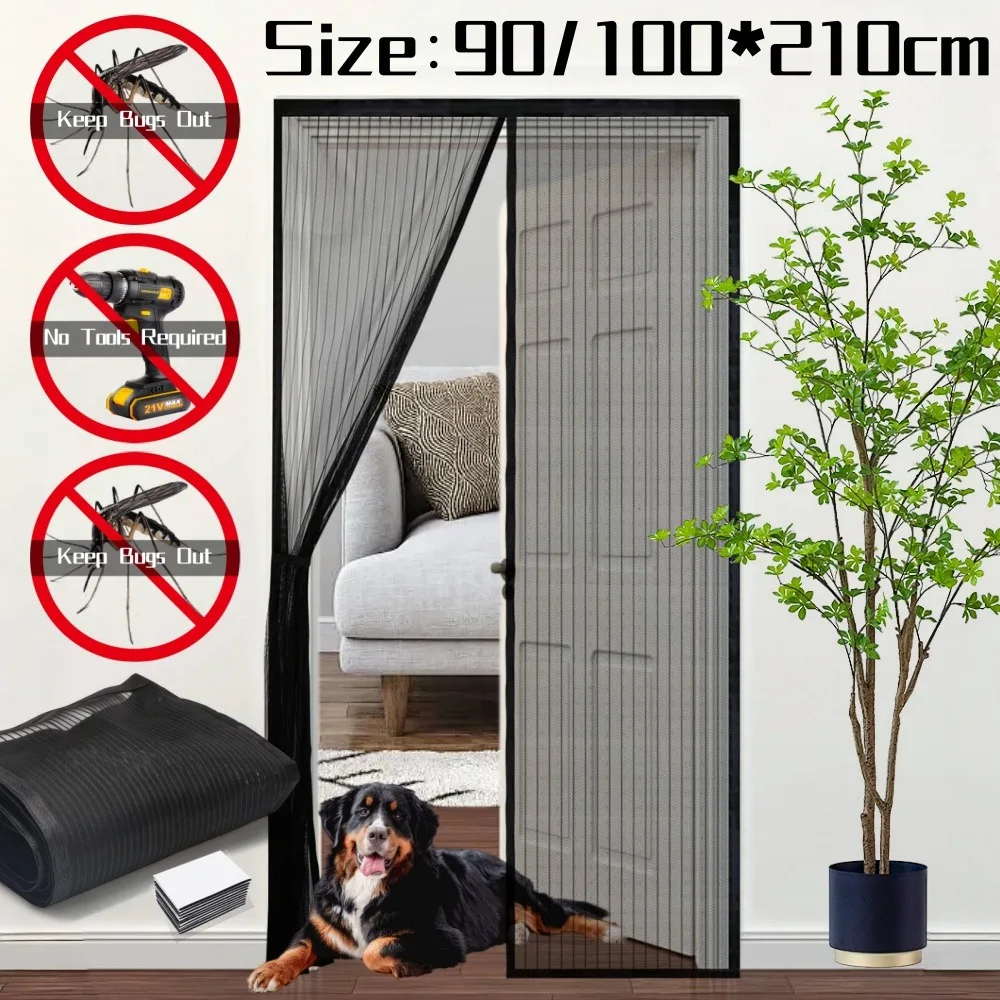 Heavy Duty Magnetic Door Mesh  - Home Security Fence review and price