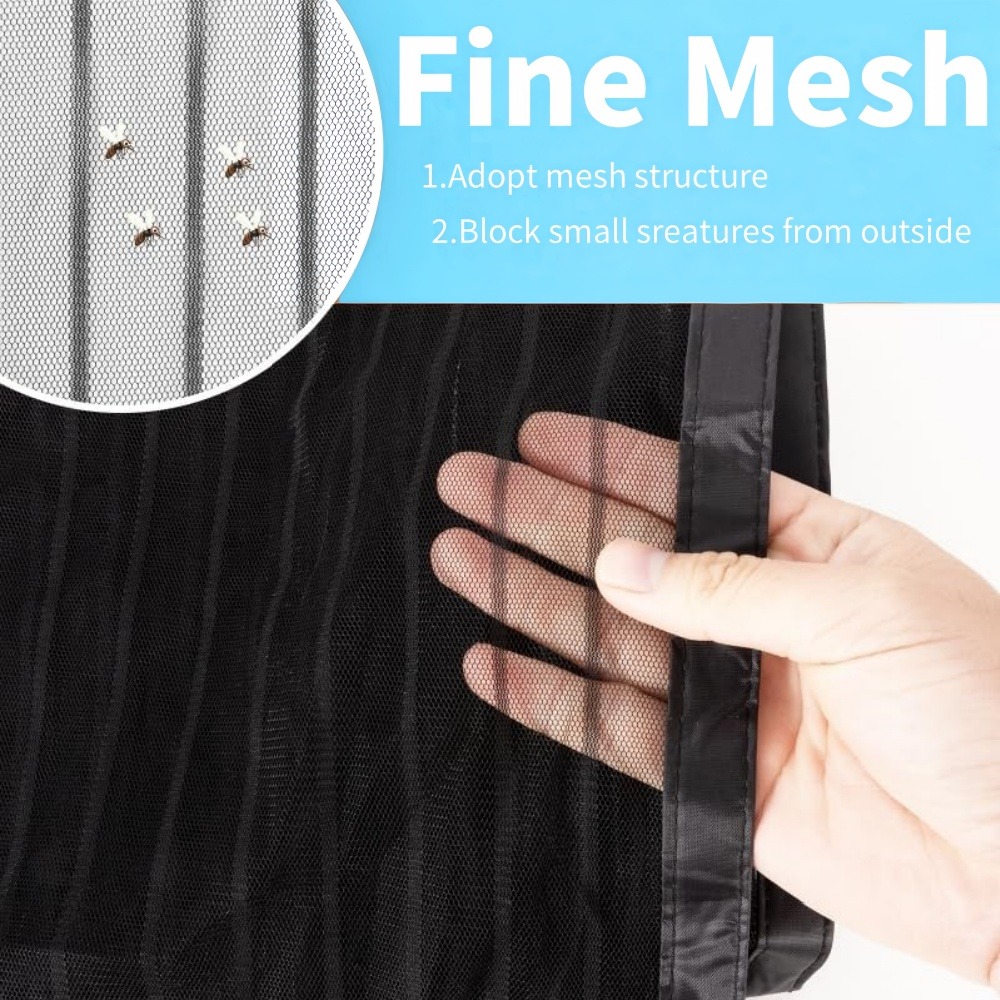 Heavy Duty Magnetic Door Mesh  - Home Security Fence review and price
