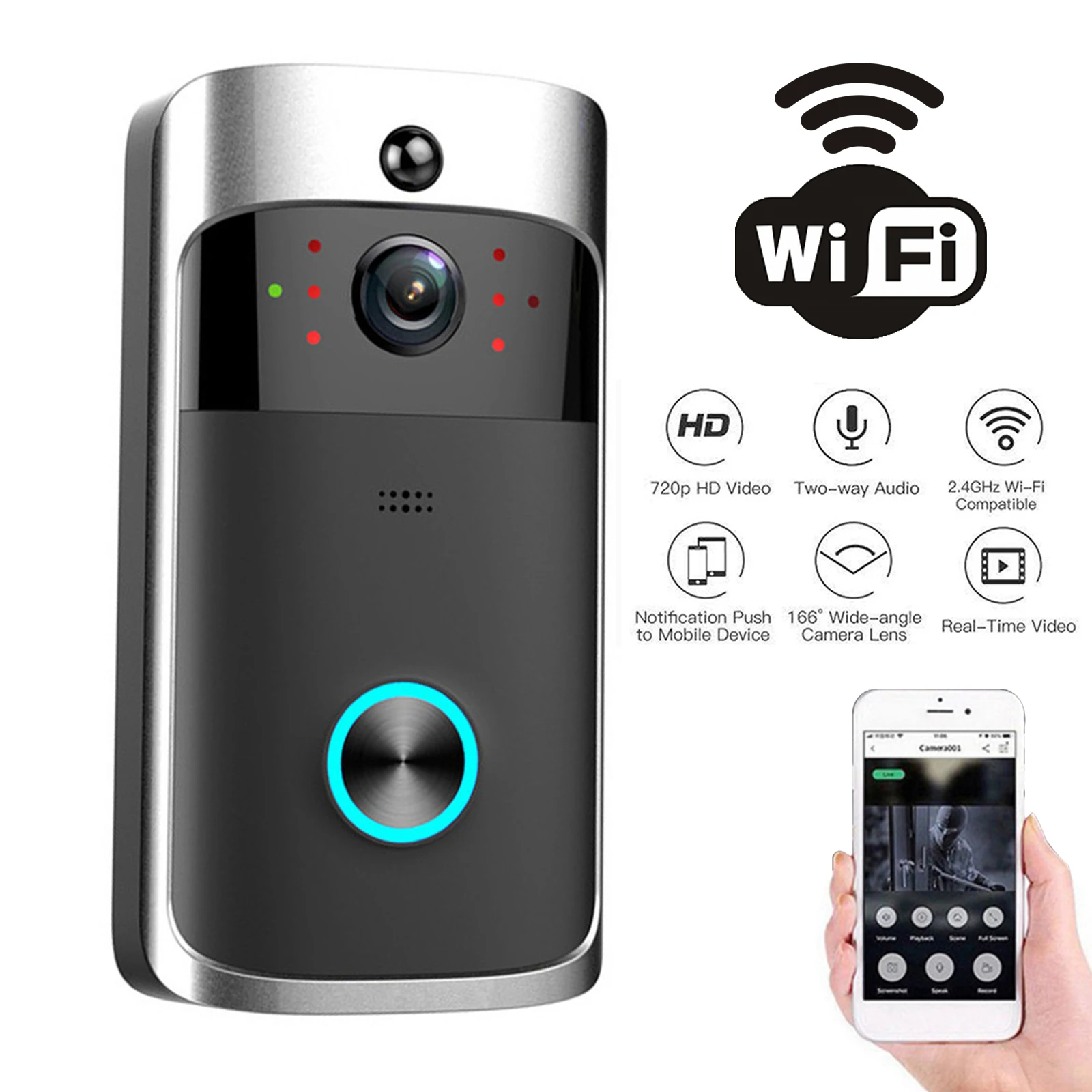 2026 NEW V5 Video Door Bell Wi - Home Security Premium review and price