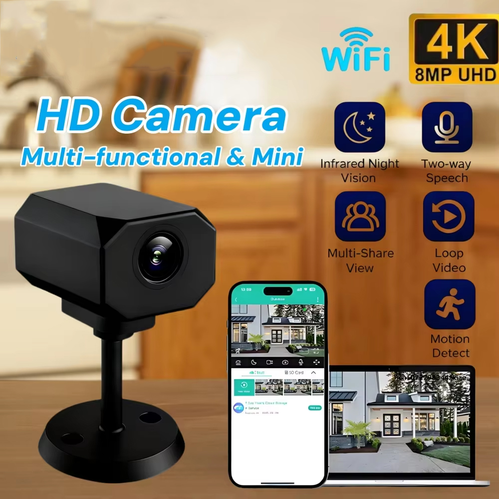 4K HD WiFi Security Camera for - Home Security Cameras review and price