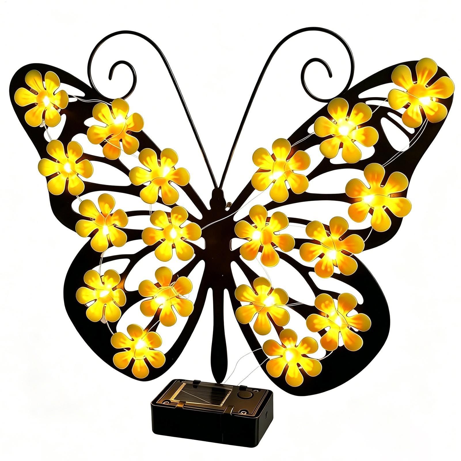 Solar Garden Lights Metal Art  - Home Security Yard Sign review and price