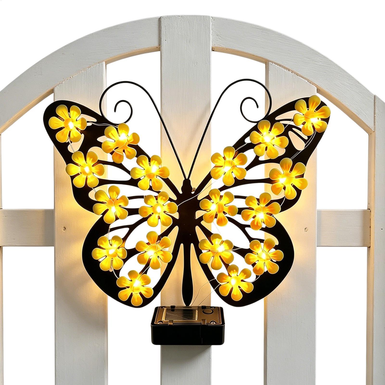 Solar Garden Lights Metal Art  - Home Security Yard Sign review and price