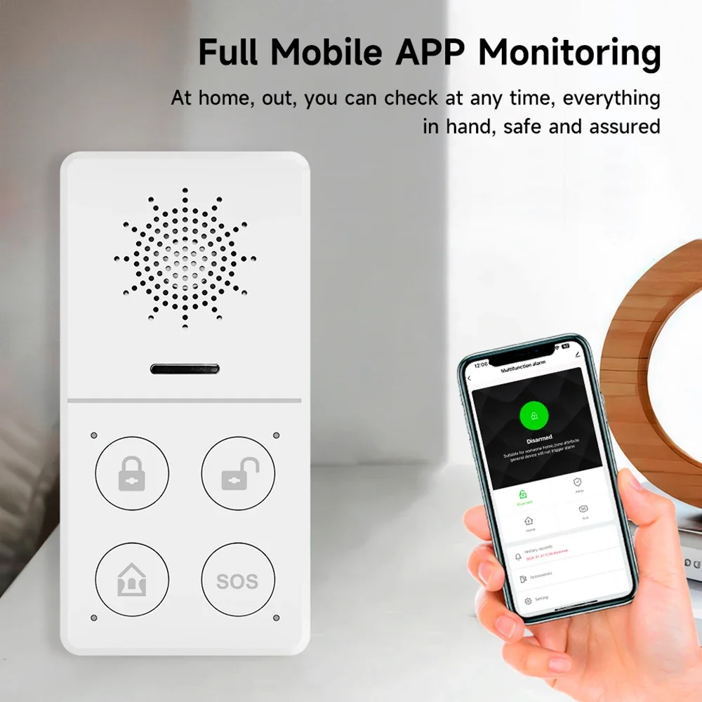 Tuya Wifi Smart Alarm System 4 - Home Security Adt review and price
