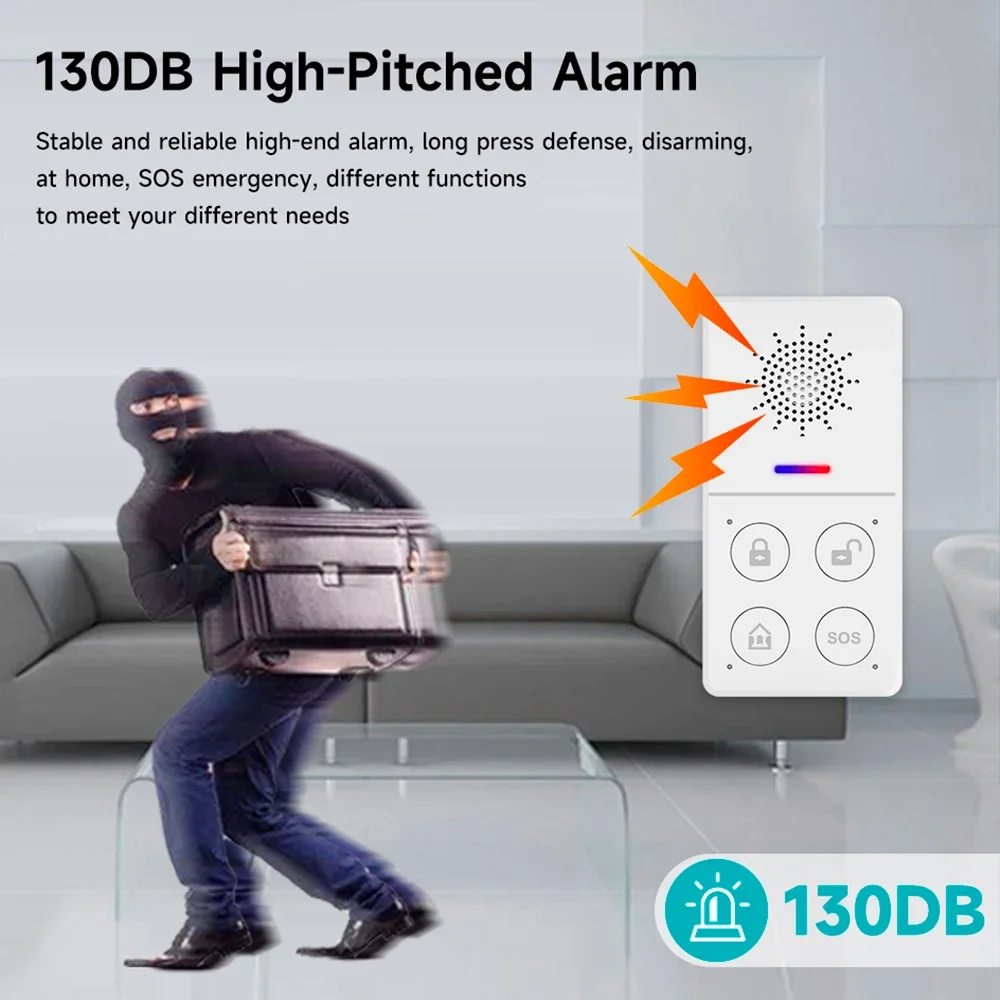 Tuya Wifi Smart Alarm System 4 - Home Security Adt review and price