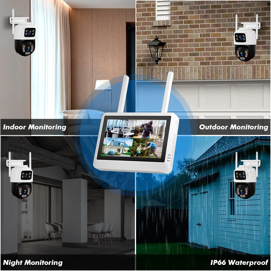 FUERS 8CH Wireless NVR Securit - Home Security Video review and price