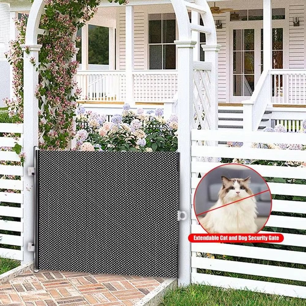 Retractable Pet Fence Barrier  - Home Security Fence review and price