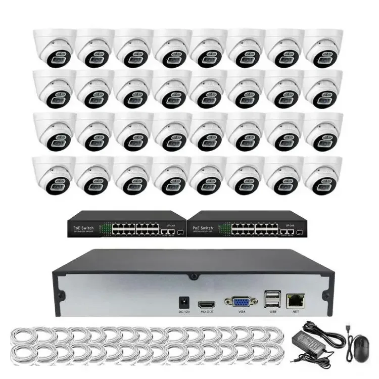 32chs 2 Way Audio 8mp 4K Face  - Ip Camera Outdoor 4K review and price