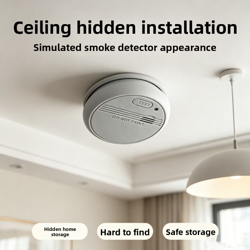 Realistic Simulated Smoke Dete - Home Security Ideas review and price