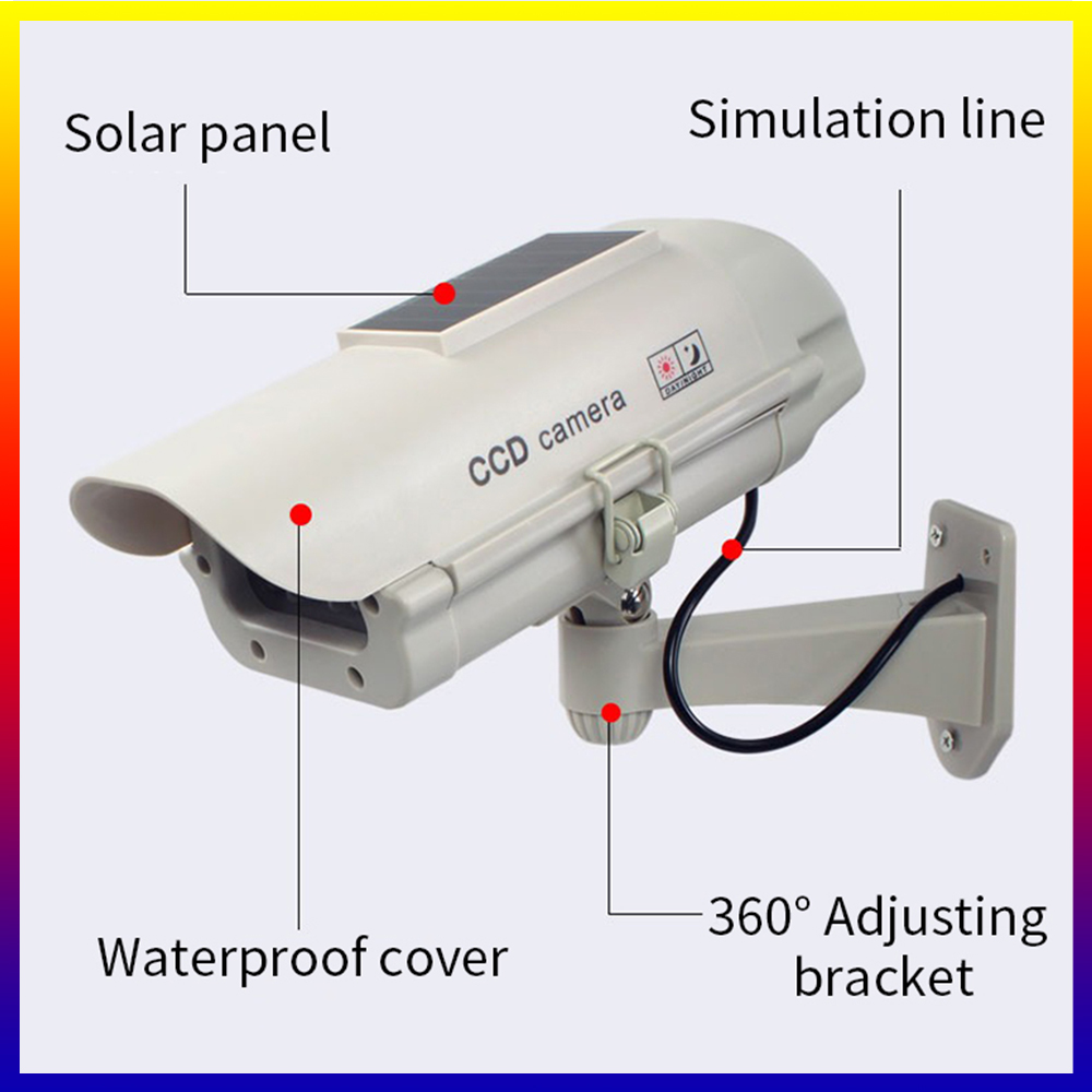 Simulation Solar Camera Waterp - Home Security Adt review and price