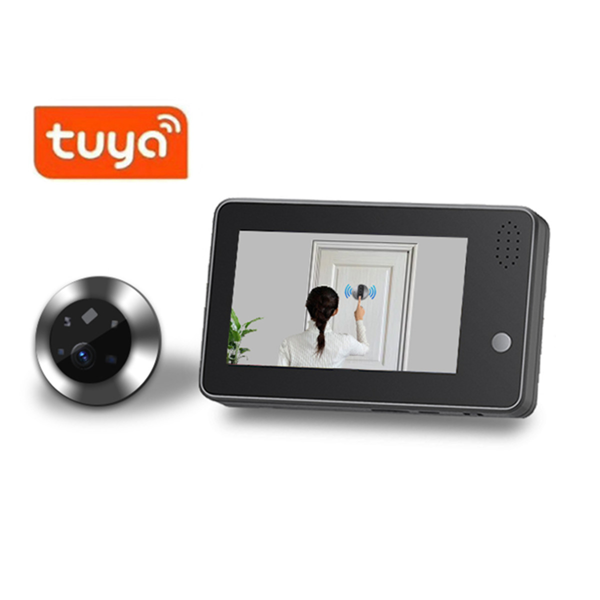 4.3inch Tuya Smartlife WiFi Do - Home Security Video review and price