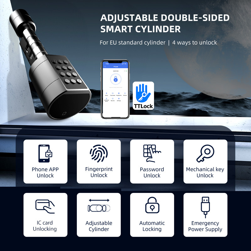 Smart Euro Cylindrical Door Lo - Home Security Ideas review and price