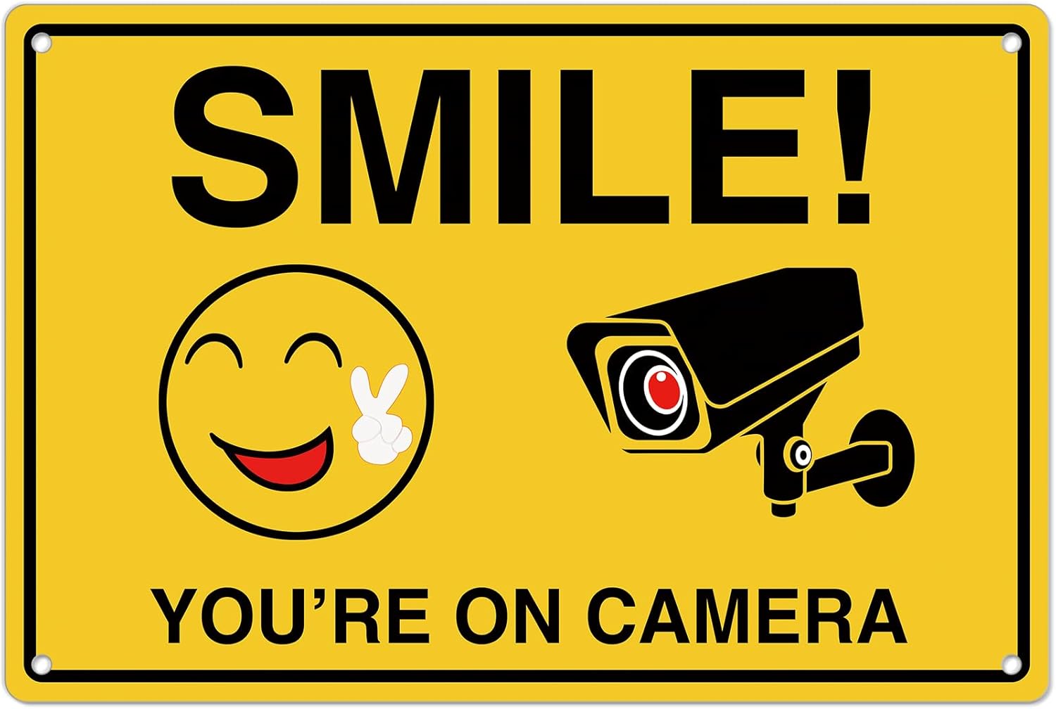 Smile Youre On Camera Signs ;  - Home Security Video review and price