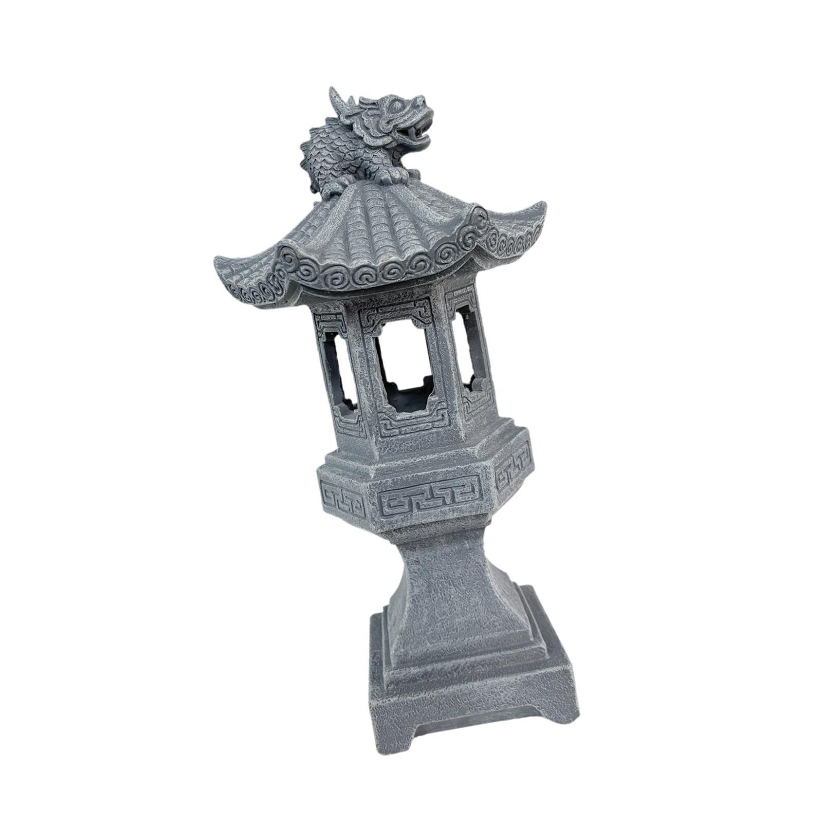 Solar Pagoda Lantern with Lant - Home Security Yard Sign review and price