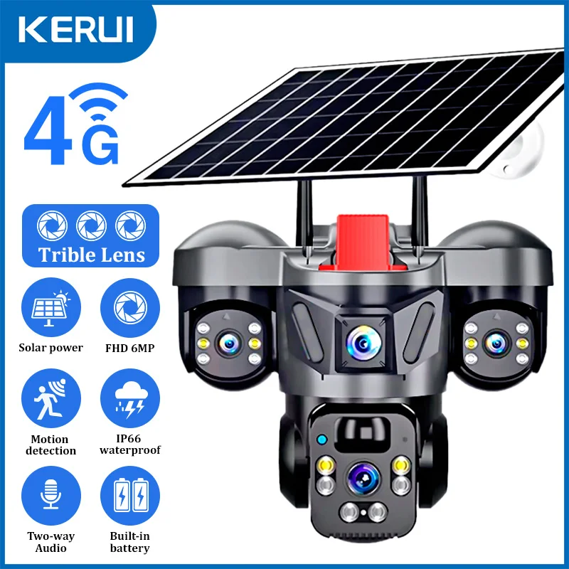 KERUI V380 Pro Outdoor PTZ 6MP - Home Security Video review and price