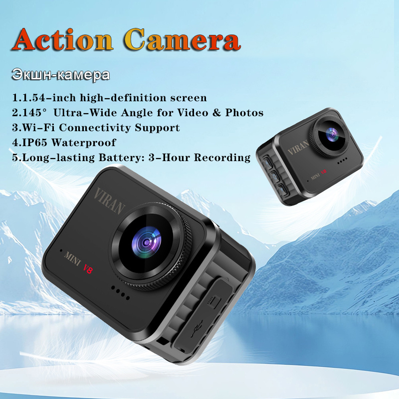 Mini Action Camera 4K Ultra HD - Ip Camera Outdoor 4K review and price