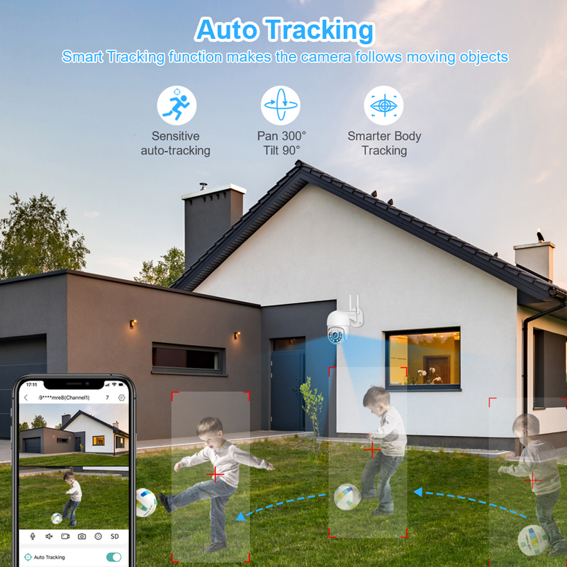Smar 3MP Wireless CCTV Securit - Home Security Adt review and price