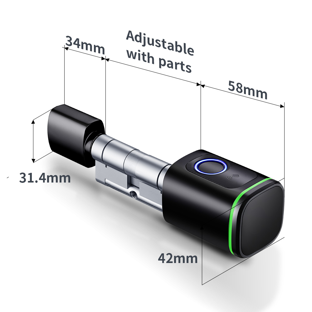 Smart Cylinder Lock Tuya 60-90 - Home Security Ideas review and price