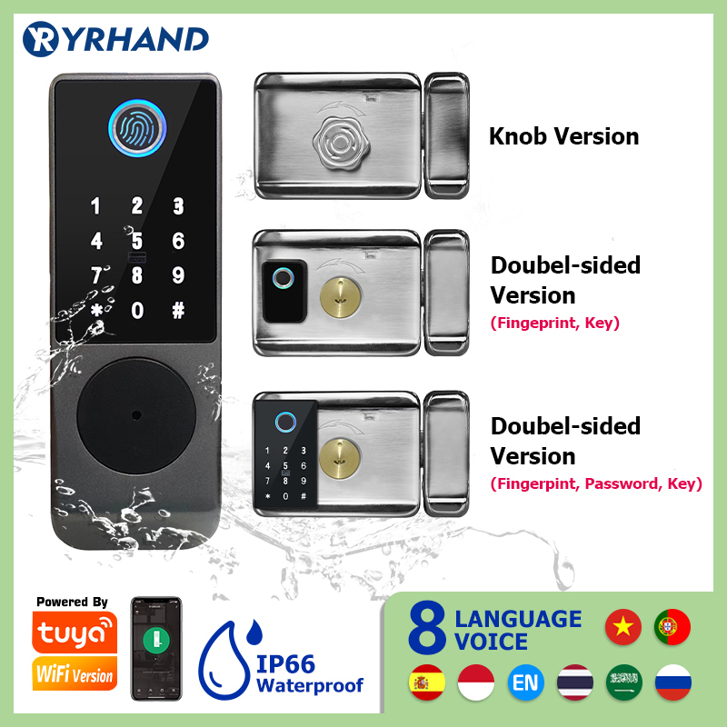 Tuya Smart lock Waterproof Wif - Home Security Ideas review and price