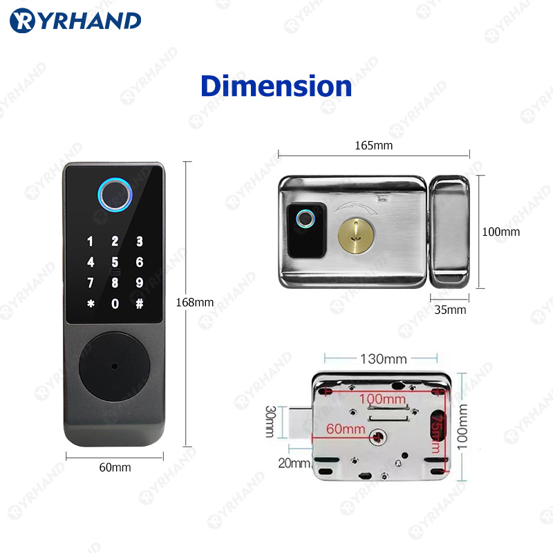Tuya Smart lock Waterproof Wif - Home Security Ideas review and price