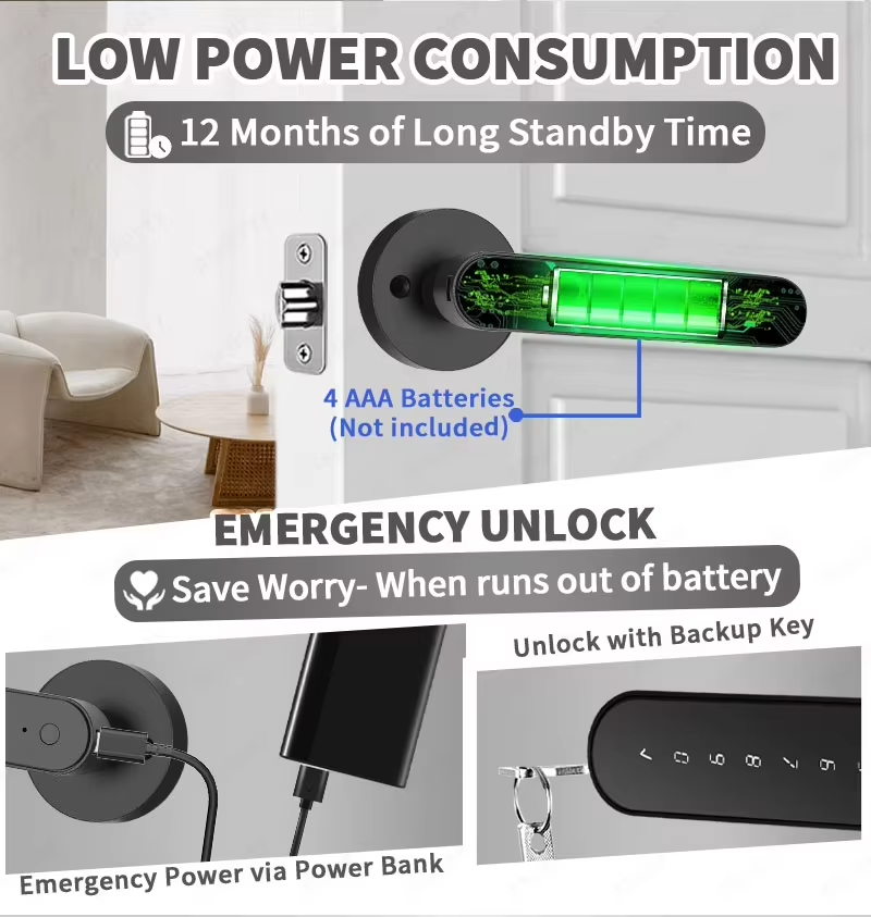 TTLock Smart Digital Door Lock - Home Security Ideas review and price