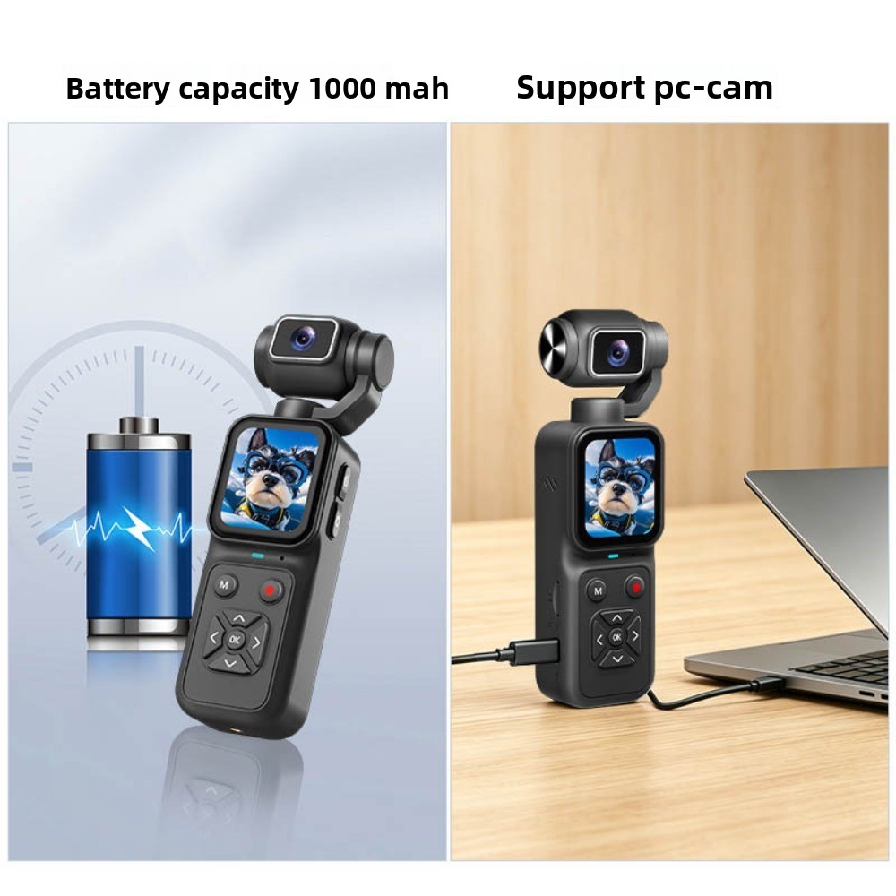 HJD-09 4K Vlogging Camera 180° - Ip Camera Outdoor 4K review and price